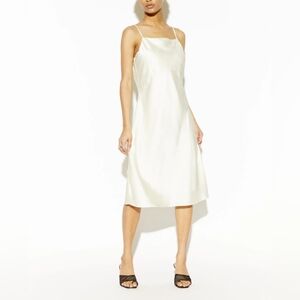 Apparis Cameren Cream Satin Fabric Sz XXS